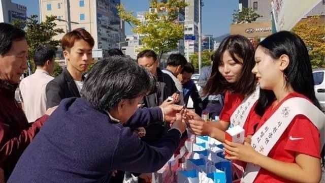 四川中烟加热不燃烧产品登陆韩国！