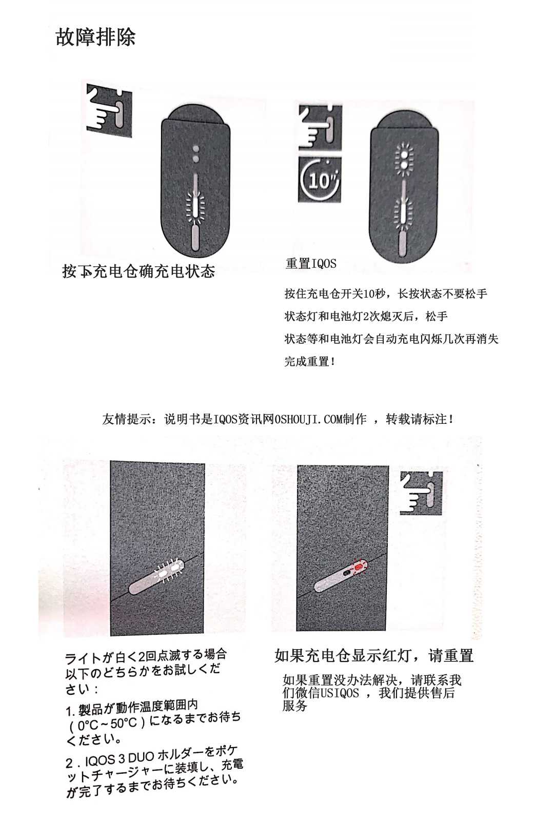 IQOS 3.0 DUO中文说明书
