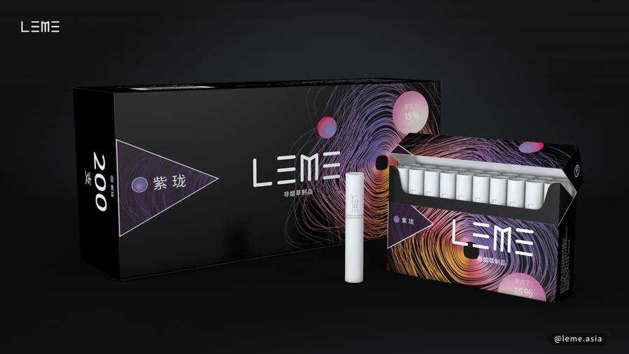 LEME乐美烟弹本草HNB加热不燃烧烟弹产品；采用纯天然非烟草植物精华；