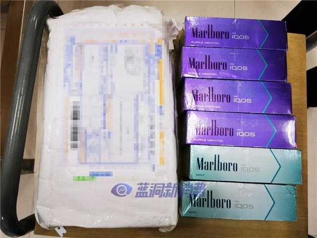拱北海关查获邮包走私加热不燃烧烟弹、卷烟进境系列案