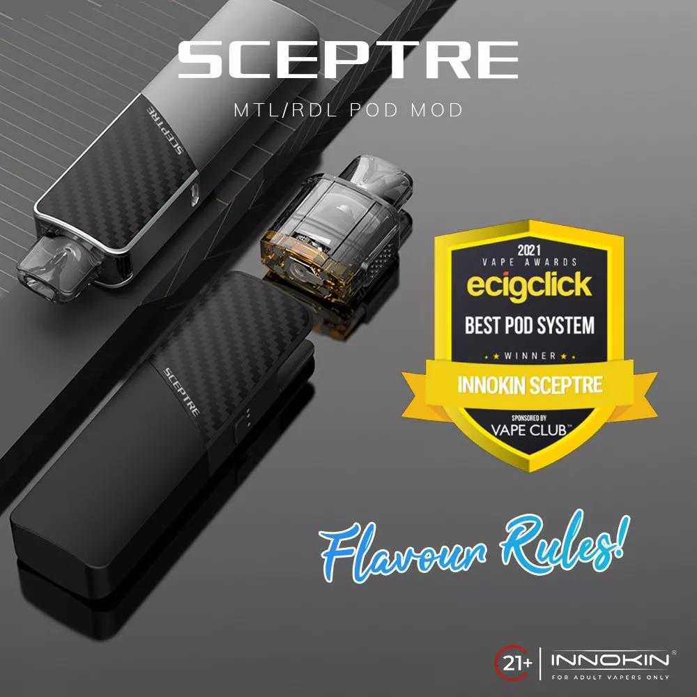 INNOKIN新宜康拿下Ecigclick年度最佳品牌