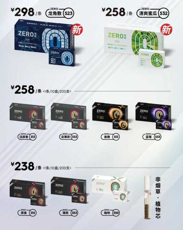 徕米zero烟弹一盒多少?三种不同的价格