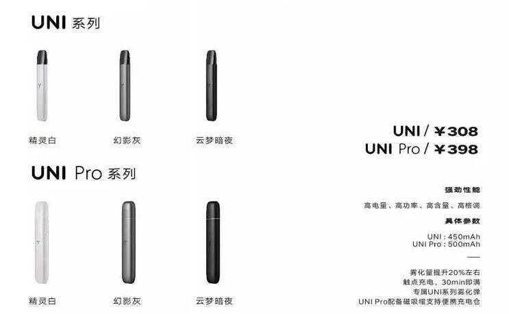 柚子五代多少钱一支？分两个版本