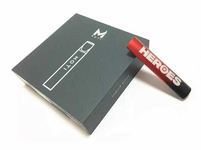 超炫酷的MOTI魔笛联合定制款——黑红烈焰电子烟