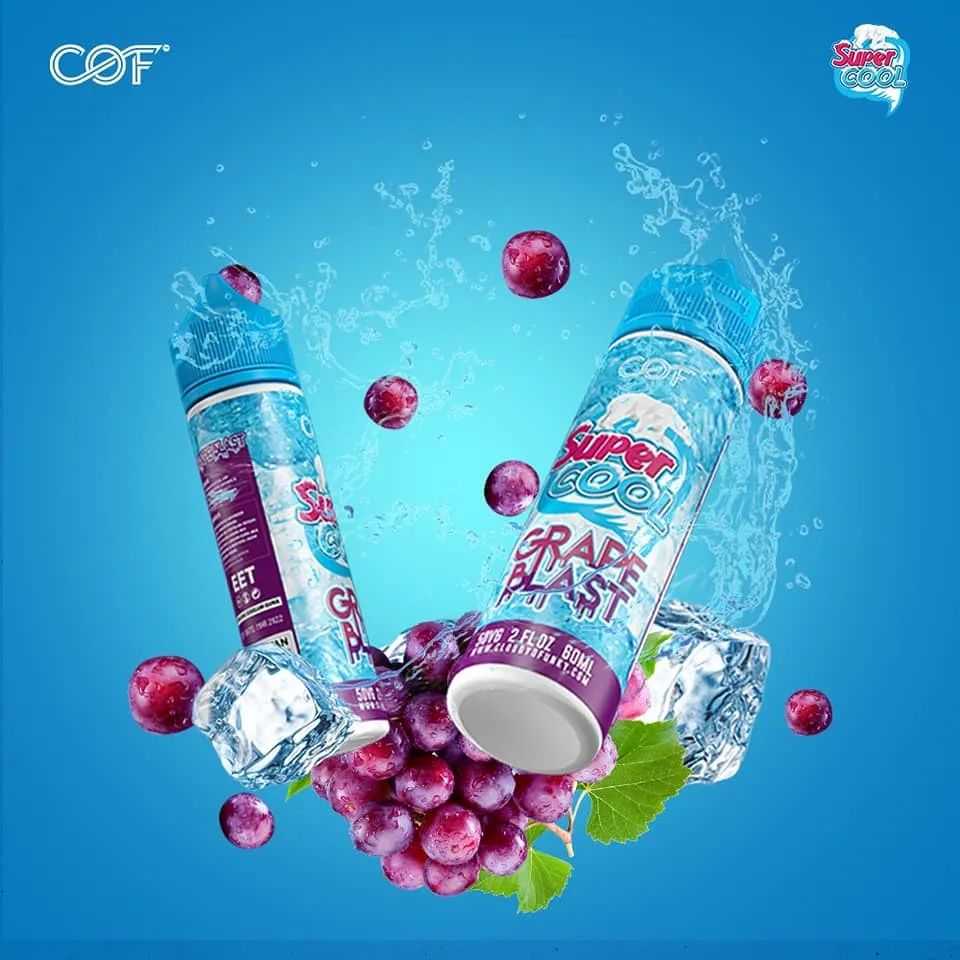马来风味COF SUPER COOL超级冰系列烟油