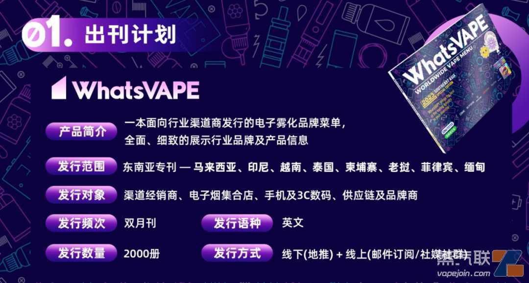 全新模式！独家渠道！东南亚电子雾化专刊《Whats VAPE》即将发行！