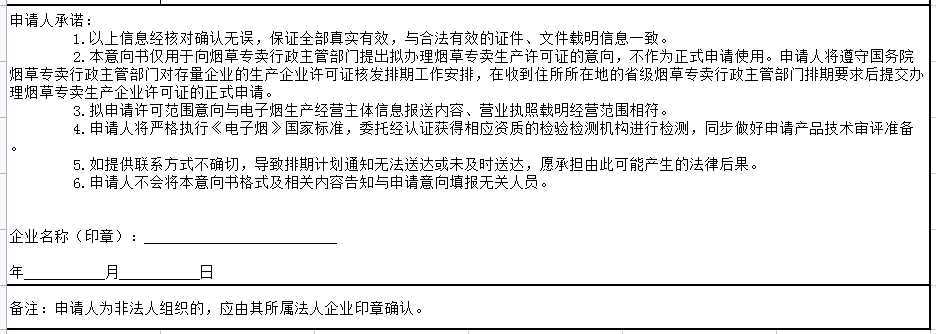 意向书申报接收只有2天，1000多家电子烟生产企业要打起精神了！