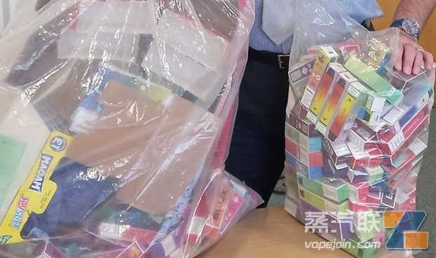 英国贸易标准组织检测到海峡港口假冒电子烟急剧增加