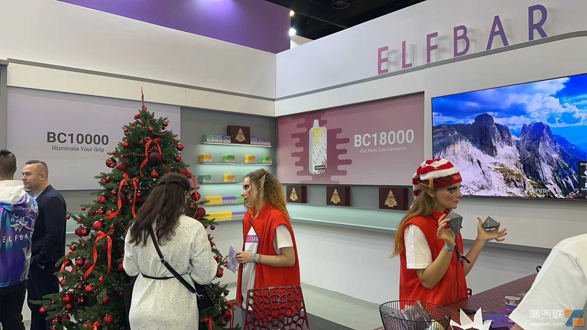 俄罗斯电子烟展开幕 ELFBAR、HQD、INFLAVA等品牌亮点频现