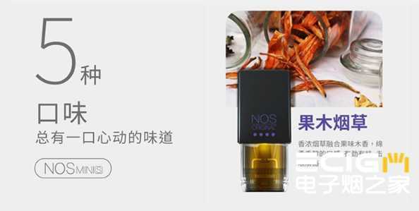 NOS Mini'S换弹雾化小烟评测