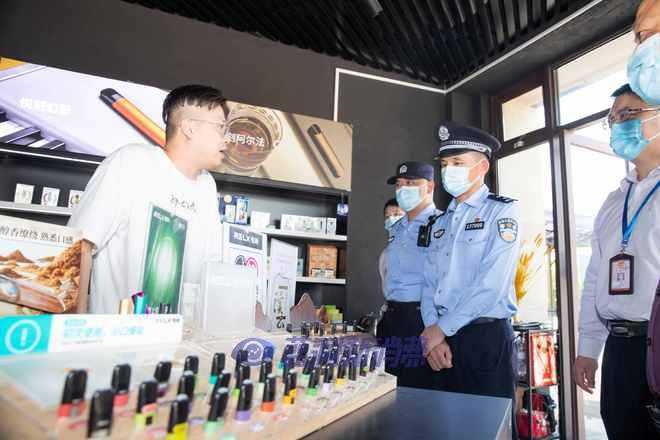 惠州公安联合多部门打击涉电子烟违法犯罪