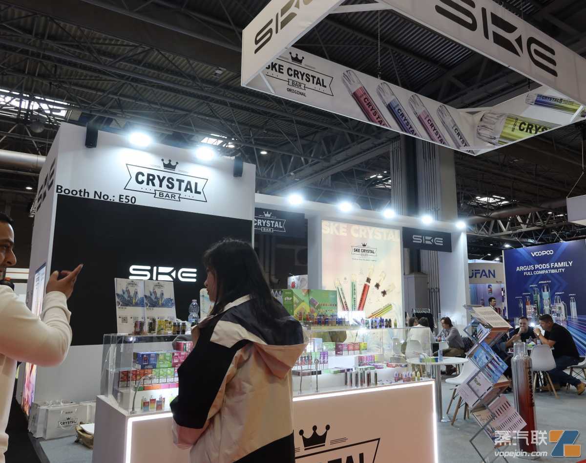 SKE携换弹式新品参加英国展 Crystal Bar的设计与口味将延续