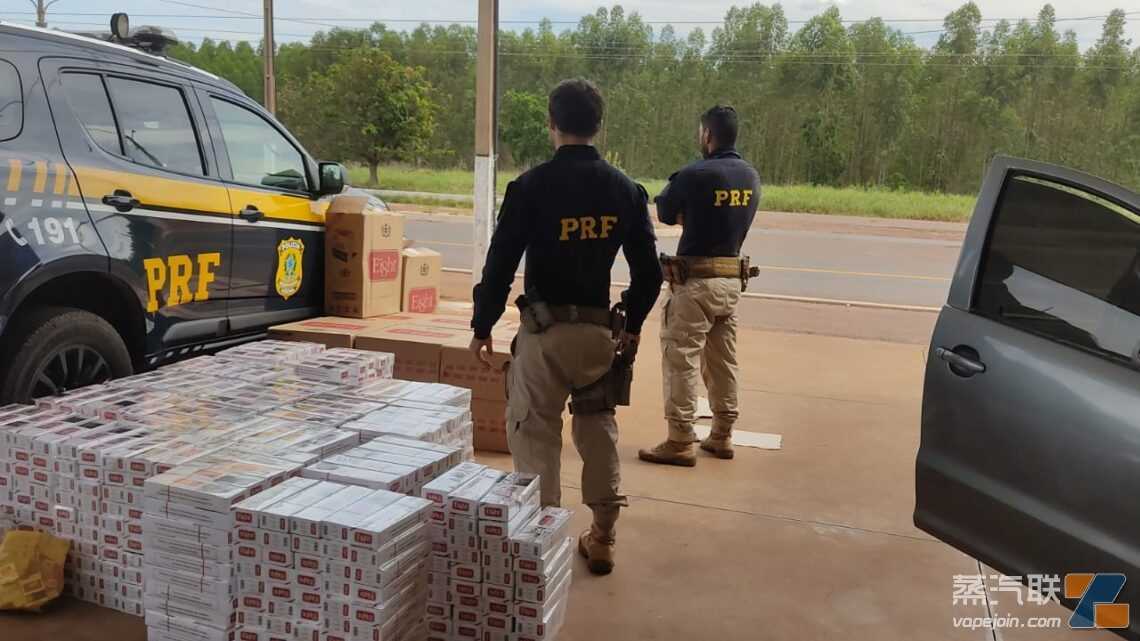 巴西联邦公路警察查获7200支走私电子烟