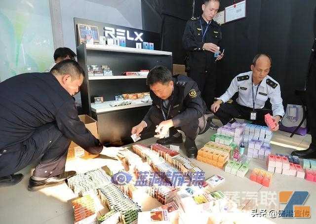 贵港查处3家销售非法电子烟门店：查获奶茶杯、调味弹上千个，案值5.8万