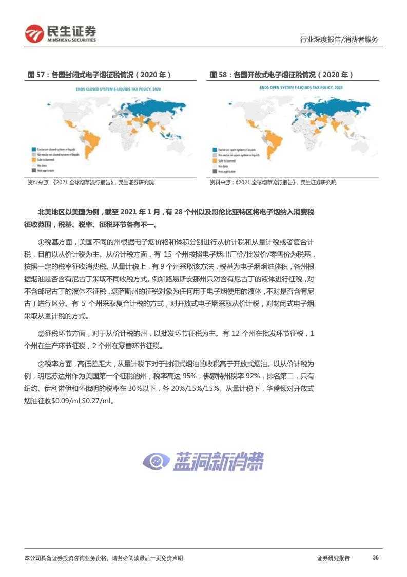 民生证券：2022年电子烟行业报告