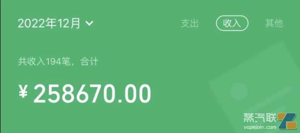 20名电子烟店主晒年收入账单:最高421万元,平均146万元