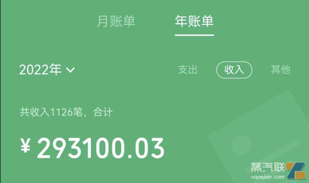 20名电子烟店主晒年收入账单:最高421万元,平均146万元