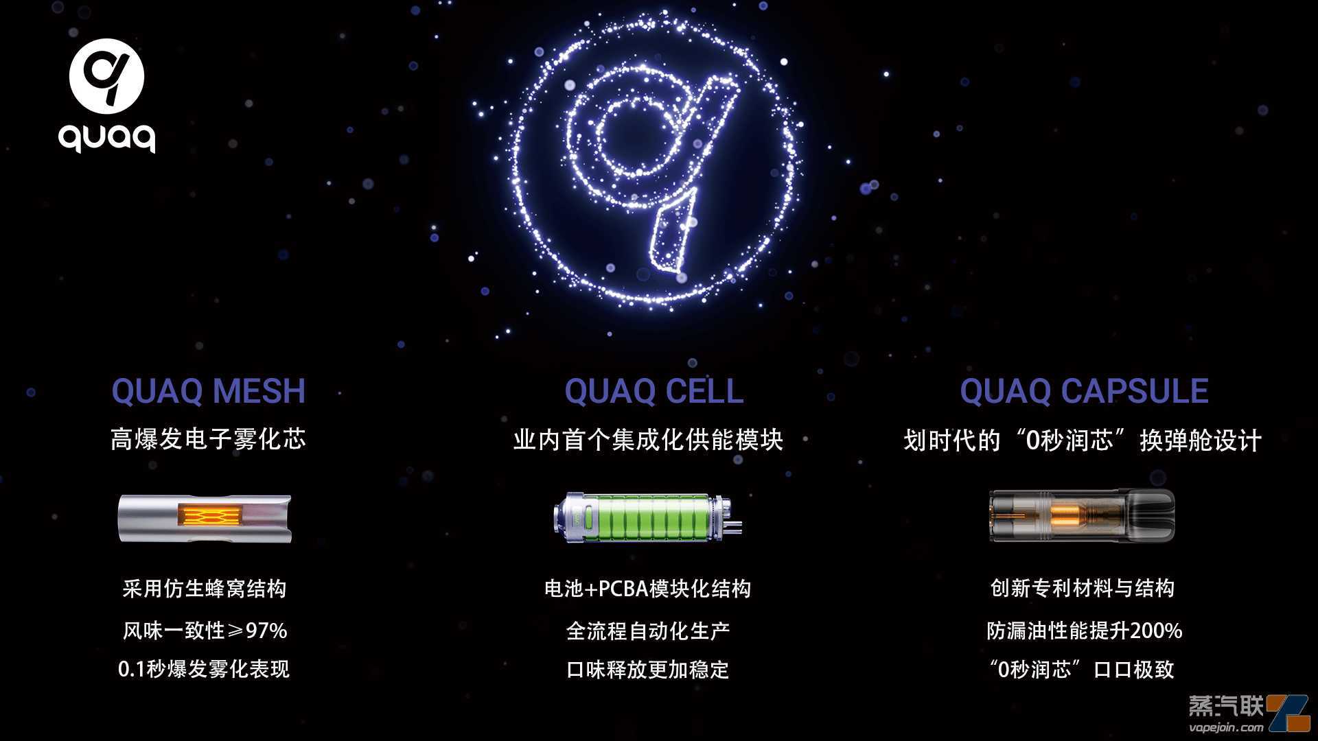 爱奇迹正式推出QUAQ电子雾化解决方案,瞄准极致用户体验