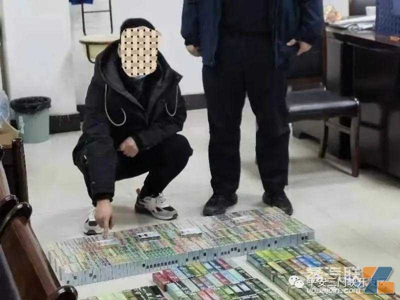 非法销售非国标劣质电子烟，民警快速出击！