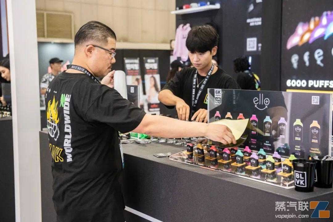 2023韩国电子烟市场全面复苏，展会第一天在高压监管下现场人气超过预期！（现场花絮）
