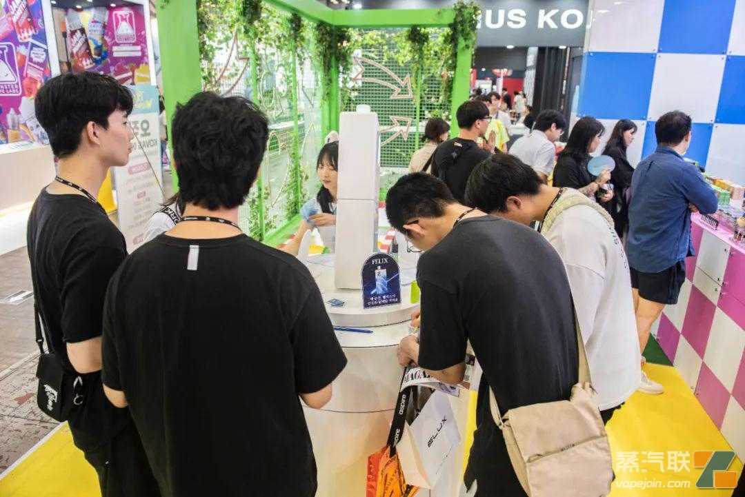 2023韩国电子烟市场全面复苏，展会第一天在高压监管下现场人气超过预期！（现场花絮）