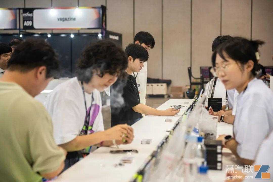 2023韩国电子烟市场全面复苏，展会第一天在高压监管下现场人气超过预期！（现场花絮）