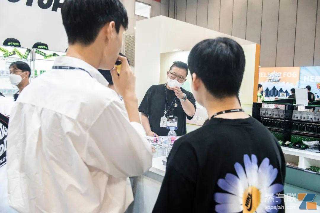2023韩国电子烟市场全面复苏，展会第一天在高压监管下现场人气超过预期！（现场花絮）