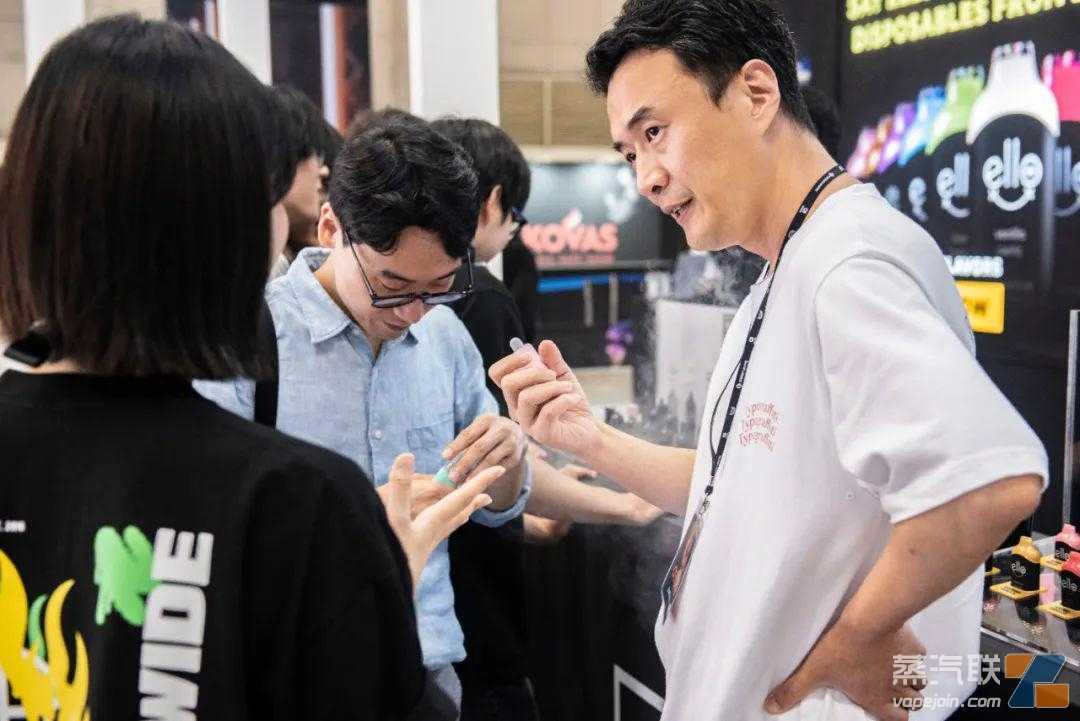 2023韩国电子烟市场全面复苏，展会第一天在高压监管下现场人气超过预期！（现场花絮）