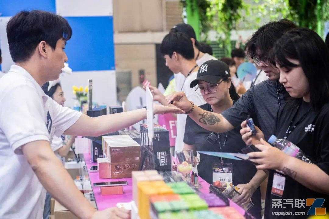 2023韩国电子烟市场全面复苏，展会第一天在高压监管下现场人气超过预期！（现场花絮）