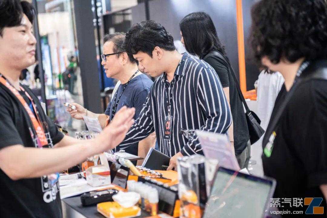 2023韩国电子烟市场全面复苏，展会第一天在高压监管下现场人气超过预期！（现场花絮）