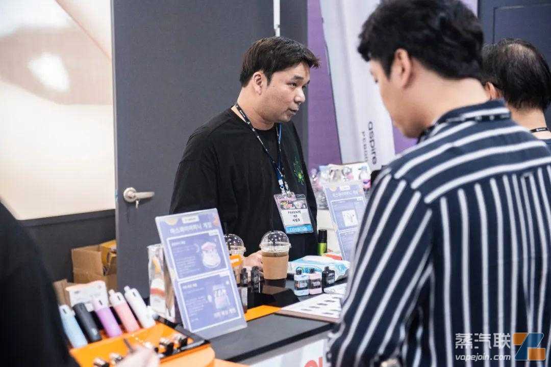2023韩国电子烟市场全面复苏，展会第一天在高压监管下现场人气超过预期！（现场花絮）