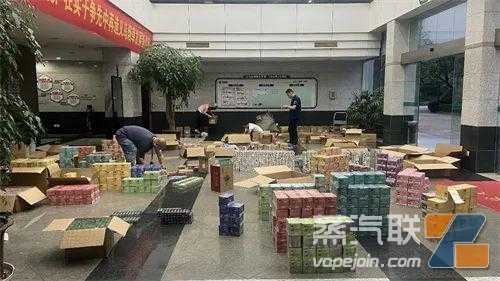 浙江义乌查获一起案值108万余元销售非法生产电子烟案件